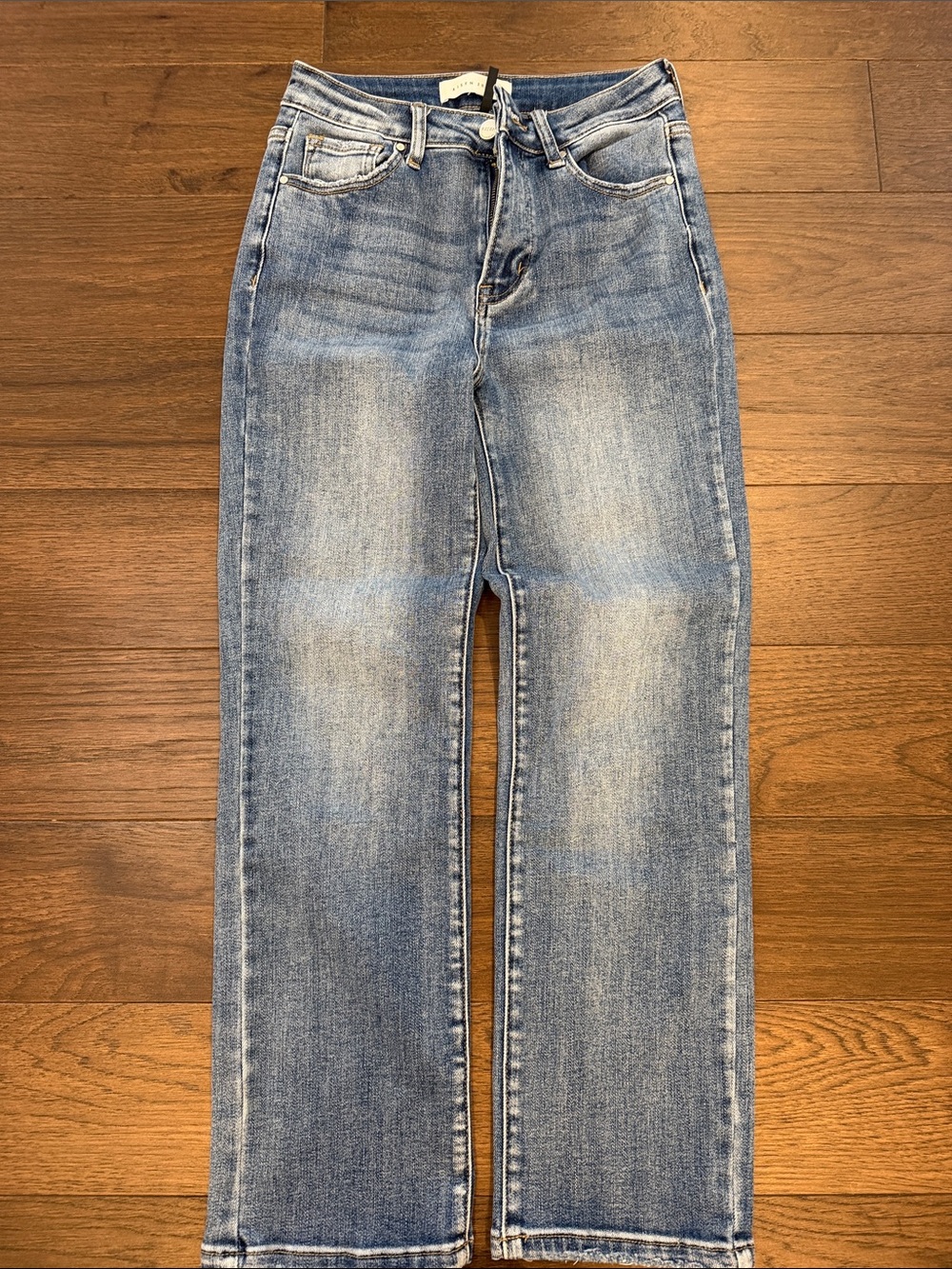 Risen Jeans High-Rise Cropped Straight Leg Jeans Size 3/26 - C75-014